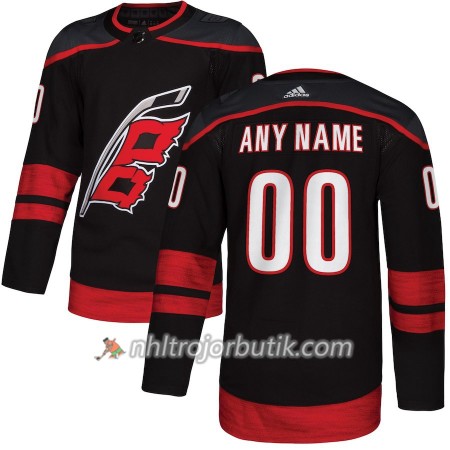 Män Ishockey Carolina Hurricanes Tröja med eget tryck Alternate Adidas 2018-19 Authentic